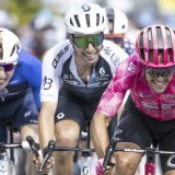 Vincenzo Albanese a devancé Fabio Christen au Lac Noir KEYSTONE/AP/GIAN EHRENZELLER